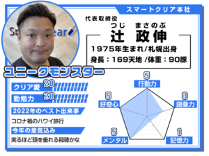 代表取締役社長　辻　政伸